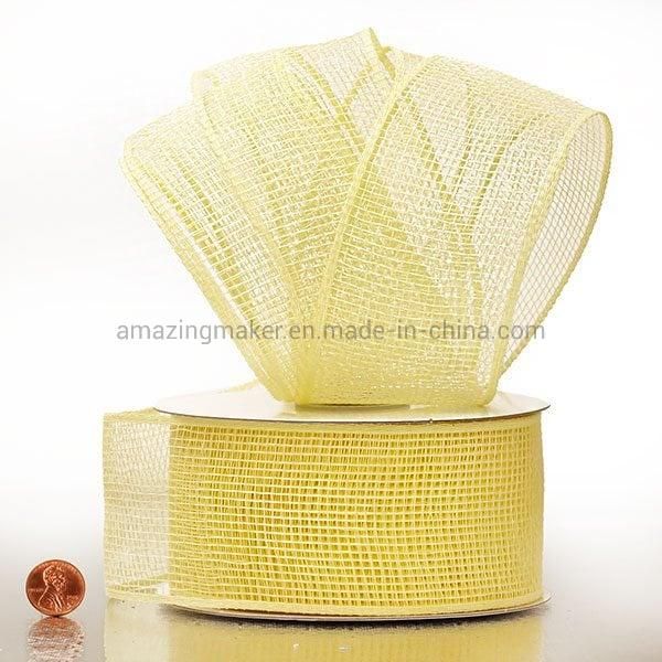 Standard 2.5′′ Deco Mesh Ribbon Netting for Gift Wrapping