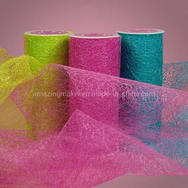 High Quality Random Mesh Fabric for Flower Packing