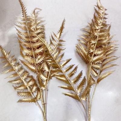 Gold Color Christmas Decoration Leaf for Festival Decorating