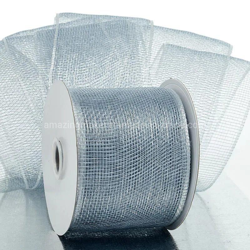 Ronmatic Crystal 4′′ Deco Mesh Ribbons for Wedding Wreath Wrapping