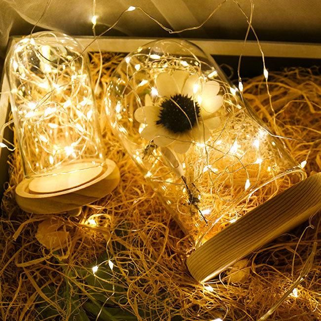 Hot Promotional Single Small Battery Operated Mini LED Lights for Indoor Holiday Decorative Lighting