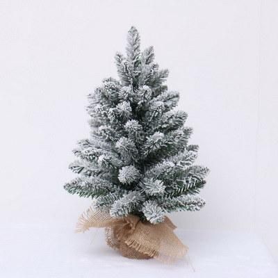 35cm Green Artificial PVC Decorated Mini Tree