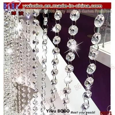 Wedding Curtains Party Curtains Crystal Curtains with Bendable Garland Crystal Glass Beaded Curtains for Door (B6071B)