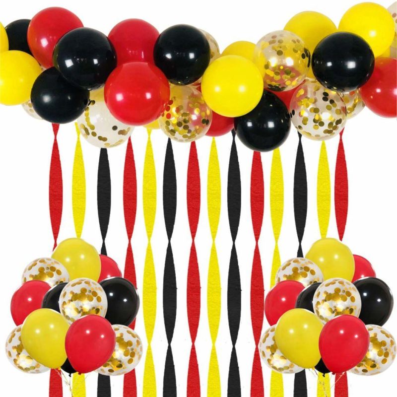 Hot Sale Colorful Fluorescent Neon Party Crepe Streamer for Party