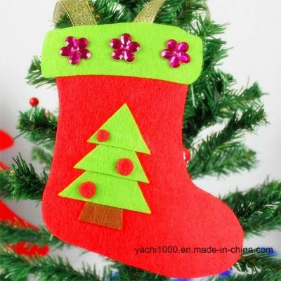 Plush Christmas shoes for Christmas Decorations