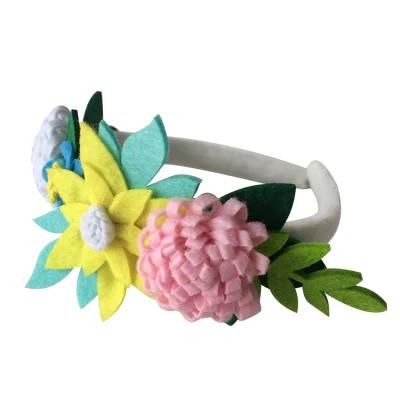 New Bulk Sales Easter Decoration Headband Kids Girl Flower Hairband