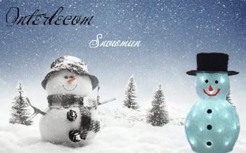 Acrylic Christmas Decoration LED Snowman for Light