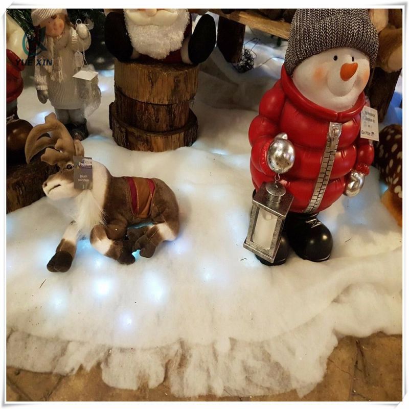 Artificial Christmas Decoration Soft Snow Blanket Rolls - 27" X 20 Yards