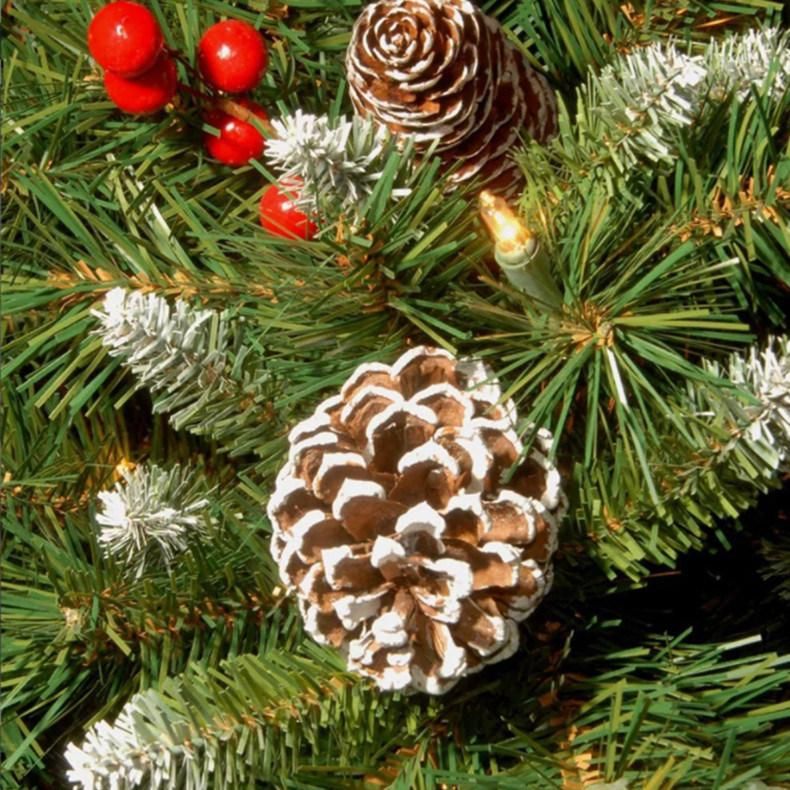 Christmas Festival Decorations Artificial Wreath Hanging Baskets