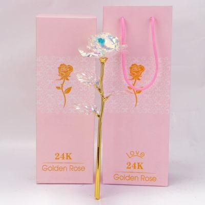 The Beast Galaxy Rose Flower in Glass Dome for Valentine&prime;s Day Gift Wedding Deco