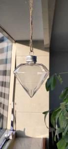 High Quality PET of Food Grade Diamond Shape Christmas Hanging Decoration