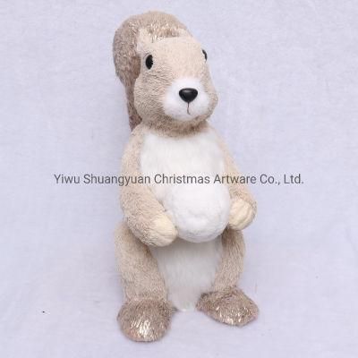 Christmas Bears Playing Balls Home Desk Squirrel Ornaments