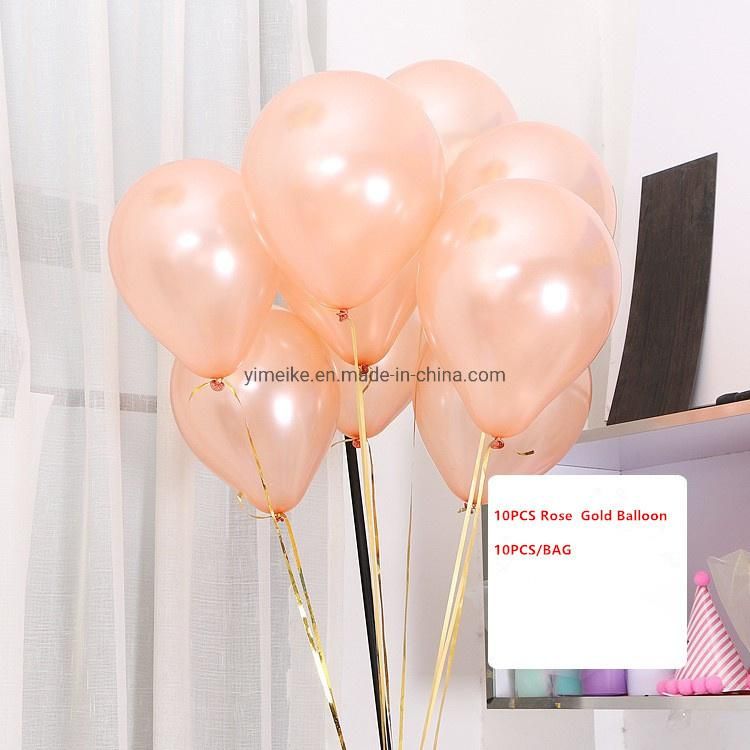 Wedding Holiday Decoration Magic Balloon 12" Sequin Paper Scraps Transparent Latex Balloon