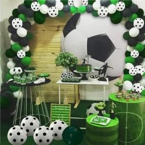 Football Theme Balloon Garland Decorations Birthday Anniversary Party Background Balloon