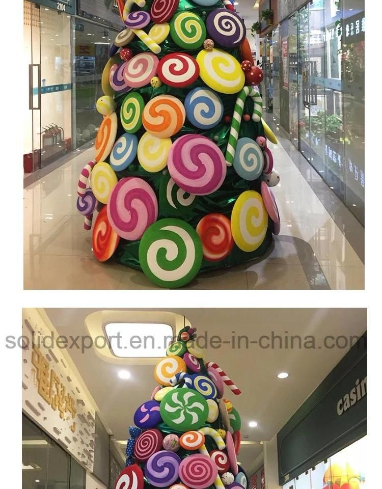 Large Candy Christmas Tree Package 3 Meters Beautiful Christmas Decoration