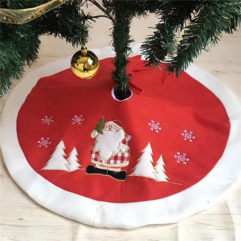 Christmas Tree Skirts Carpet Blanket Christmas New Year Home Decorations