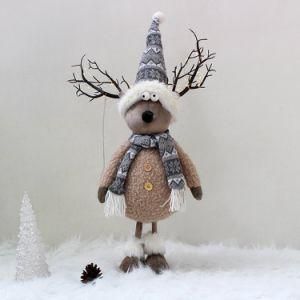 Christmas Doll Simulation Antler LED Light