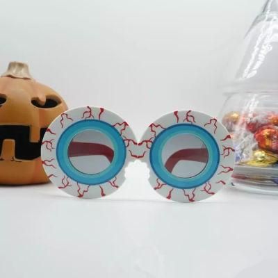 Bloodshot Eyeballs Weird Plastic Gift Party Supply Glasses Glasses