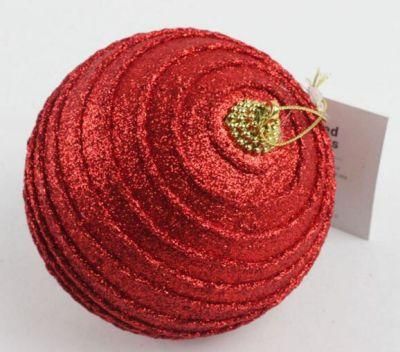 Luxury Christmas Ornaments Ball with Glisten Color