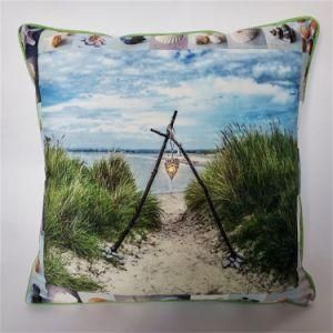 Daily LED Pillow Cushion for Home Decoration with Sea Scenery