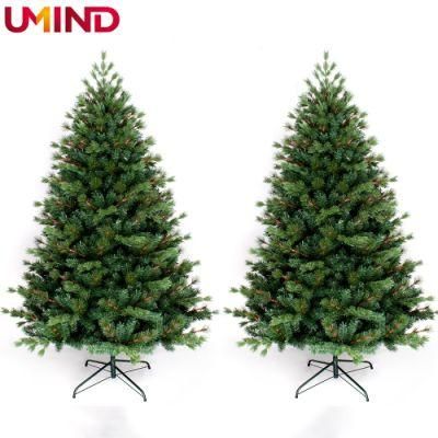 Yh1901 Best Choice Products 240cm Premium Spruce Hinged Artificial Christmas Tree