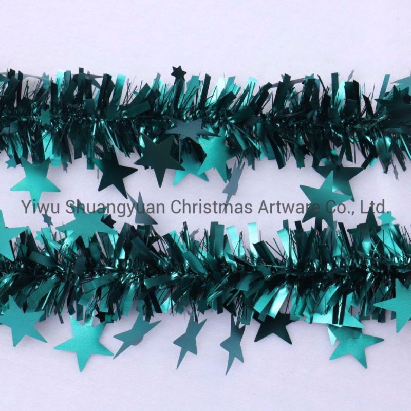 Tinsel Hanging Ornaments Plastic Decoration