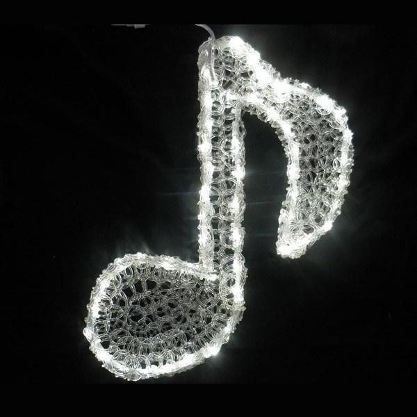 Musical Instrucements Decoration Christmas Decorative Motif Lights