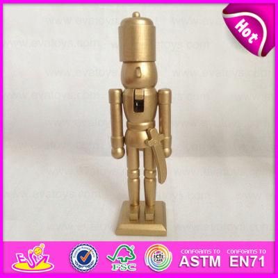 Wooden Soldier Nutcracker for 2015 Christmas Day, Wooden Soldier Nutcracker for Christmas Decoration, Wooden Nutcracker W02A073A