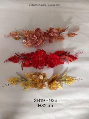 Hot Sale Xmas Decorations Flowers Made in China