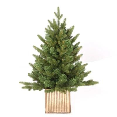 Yh2025 PVC&PE Metal Stand Pot Hight Quality Artificial Christmas Tree for Christmas Decoration
