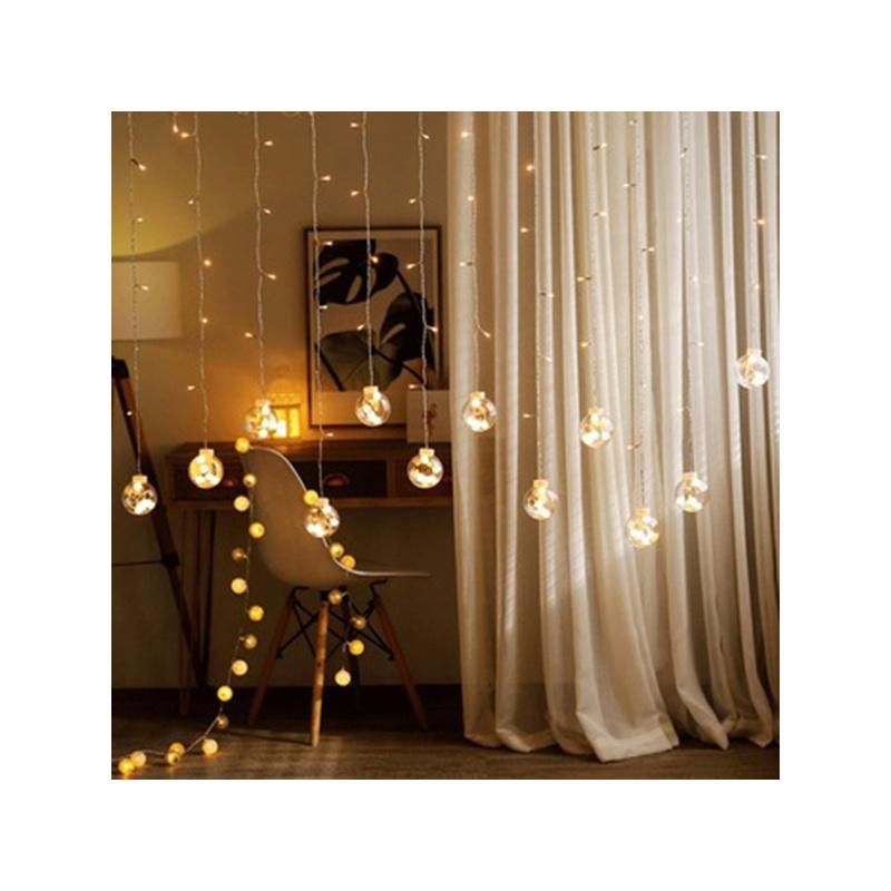 Safety LED Icicle Light Curtain for Party Festival Wedding Decoration
