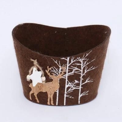 Yiwu Shuangyuan BSCI Factory Felt Material Christmas Supplies