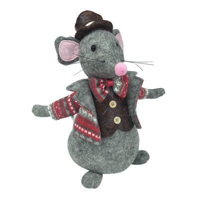 Wholesale Felt Door Stopper 3D Christmas Ornament Sand Stuffed Animals