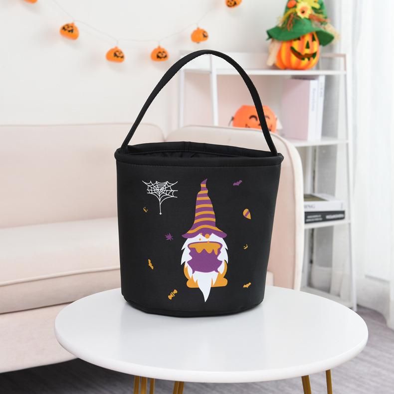 Halloween Decorations Gnomes Tote Bag Halloween Candy Basket