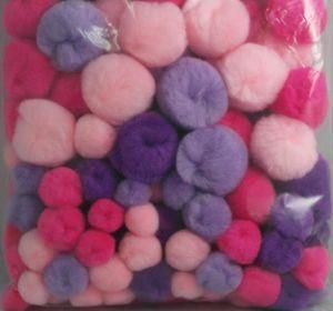 POM Poms for Hobby Supplies and DIY Creative Crafts Decorations