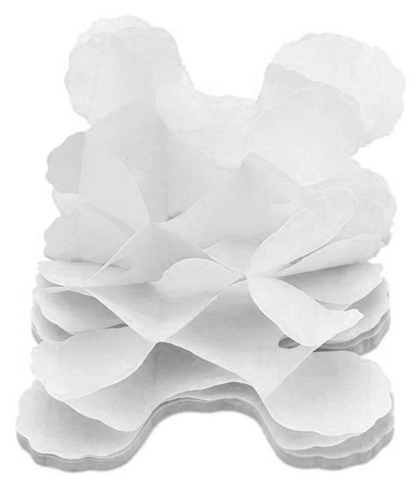 Wholesale High Quality Carnation Four Leaf Clover Hanging Tissue Paper Flower Garlands