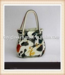 Multicolour Bag Glass Craft for Home Decoration