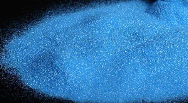 Bulk Wholesale Poly Size Customized Sapphire Blue Color Fine Glitter Powder for Christmas Decoration