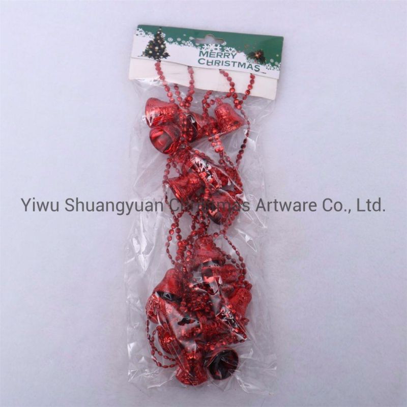 Plastic Christmas Decoration Beads Chain