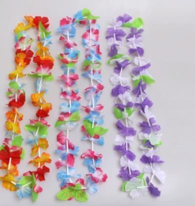 50PCS Combination Set Hawaiian Garland Wreath Various Styles Clothing Accessories