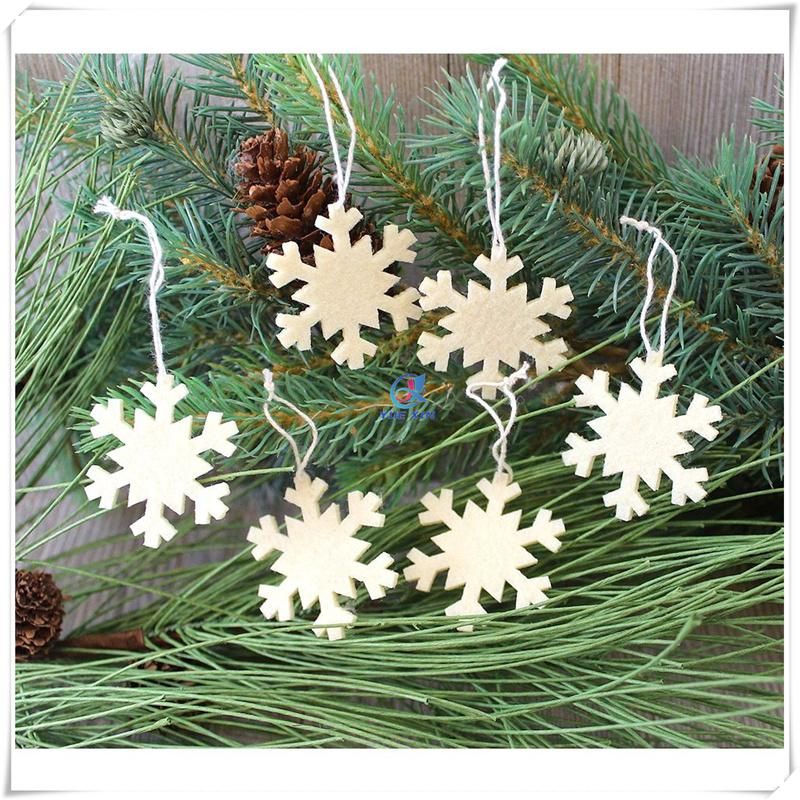 Colorful Felt Snowflakes for Home Decoration (20 pack)