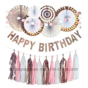 Umiss Paper Happy Birthday Decoration Festival Party Decoration Party Supply New
