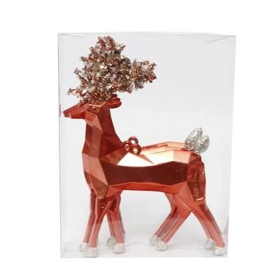 Tree Plastic Hanging Ornaments Special Ball with Glitter Painted