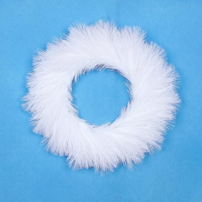 3D Faux Mink Colored Silk Garlands POM Free Private Wholesale Family and Shopping Malls with Christmas Garland