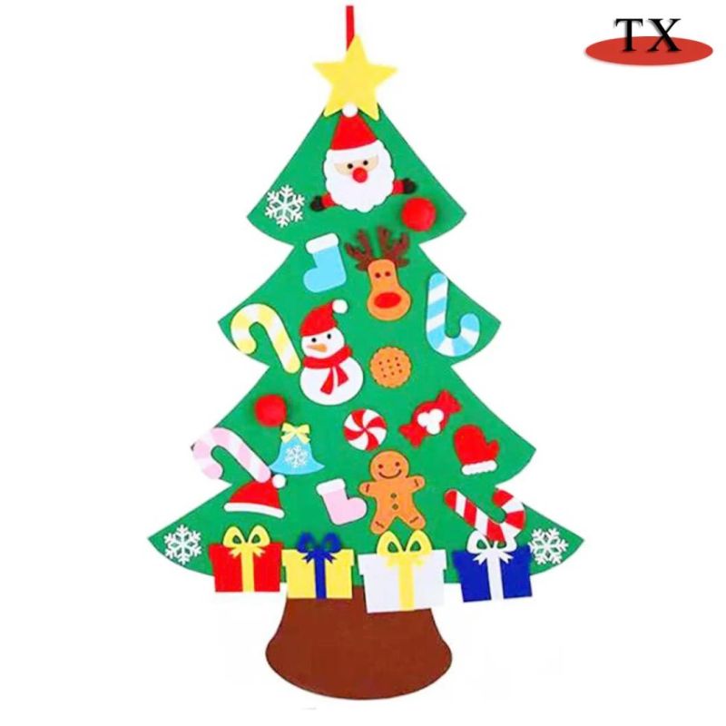 2m-5m Green PE PVC Hinged Christmas Tree Decoration with Snow Home Decoration Christmas Gift