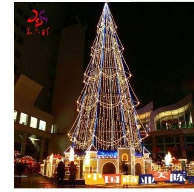 Outlet Giant Artificial Christmas Ball Tree for Supermarket Business District