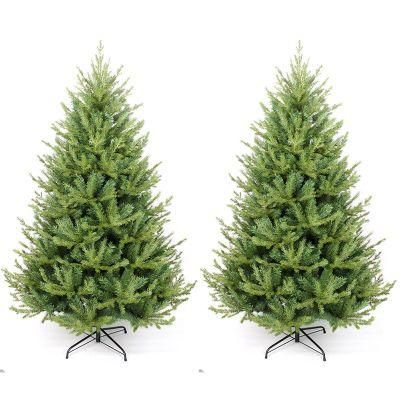 Yh2008 Factory Wholesale High Quality 6FT 180cm Artificial Christmas Tree Best Artificial Prelit Christmas Tree