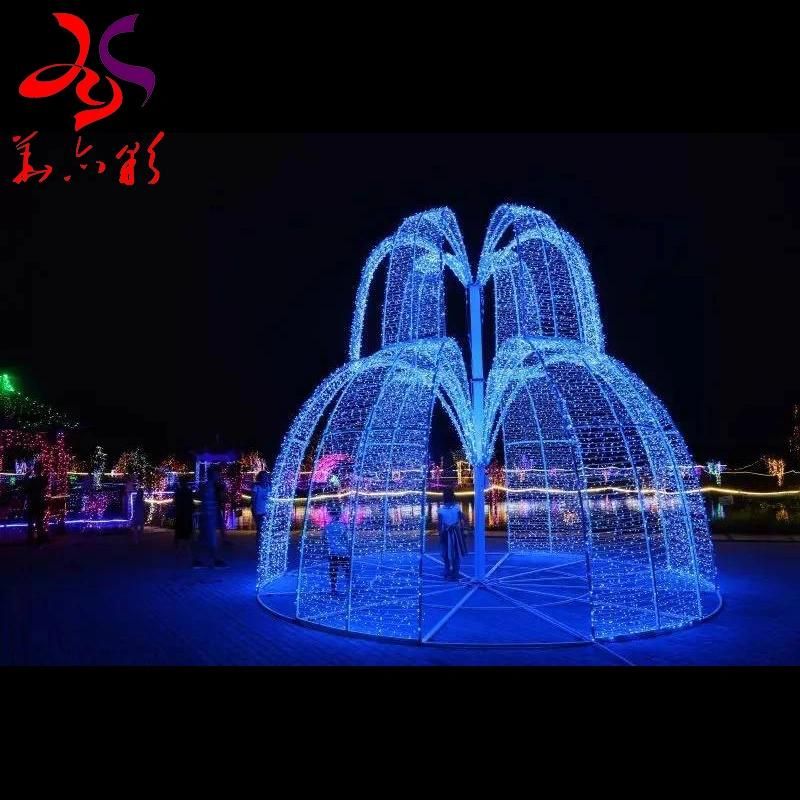 Most Popular Arch Door Design Customized LED Motif Festival Lights
