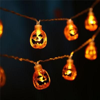 Solar Halloween Lights, 30 LED 3D Pumpkin Lights Lantern Halloween String Light for Halloween, Party and Christmas Decoration