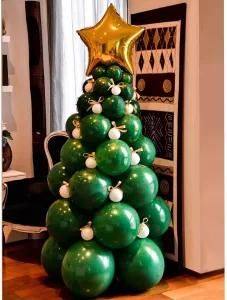 Amazon Hot Christmas Green Balloon Forest Series Christmas Tree Set